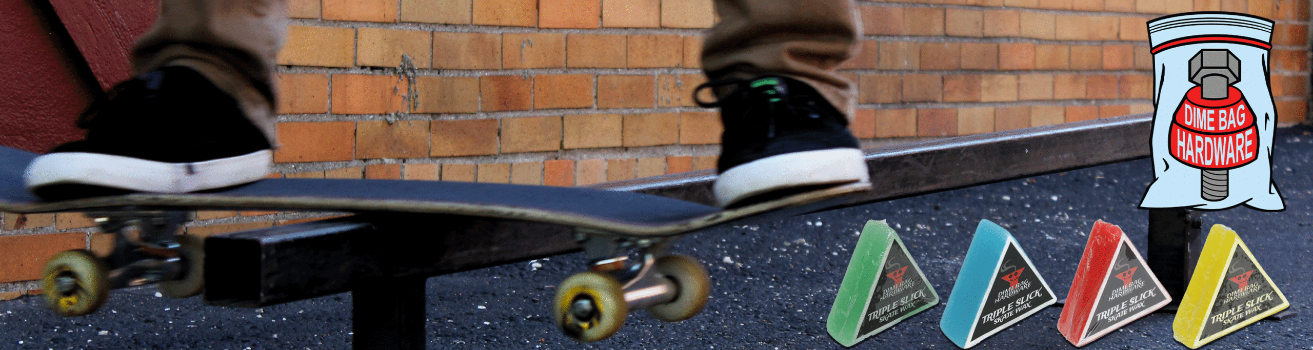 Dime Bag Skateboard Hardware Curb Skate Wax